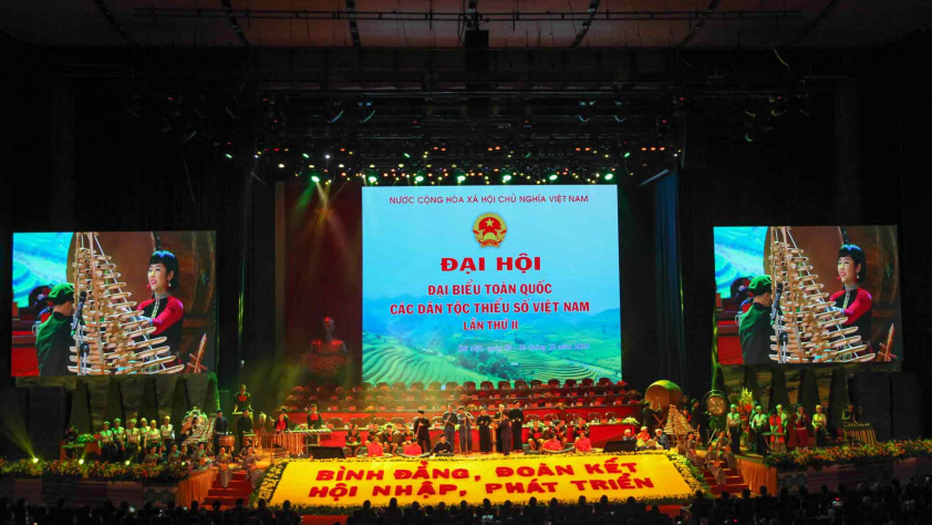 Lễ khai mạc Đại hội Đại biểu toàn quốc các dân tộc thiểu số Việt Nam lần II