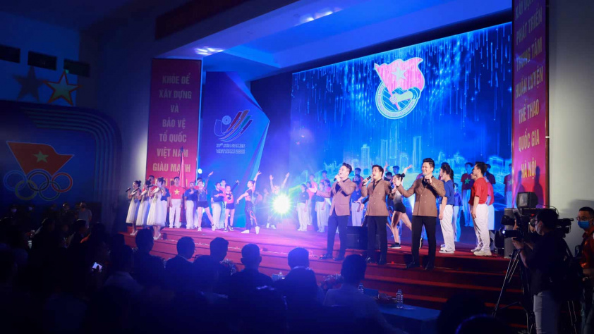 Lễ xuất quân của Đoàn thể thao Việt Nam tham dự Sea Games 31